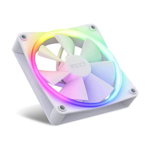 Nzxt F120 RGB Duo White 120mm Cabinet Fan (Single Pack)